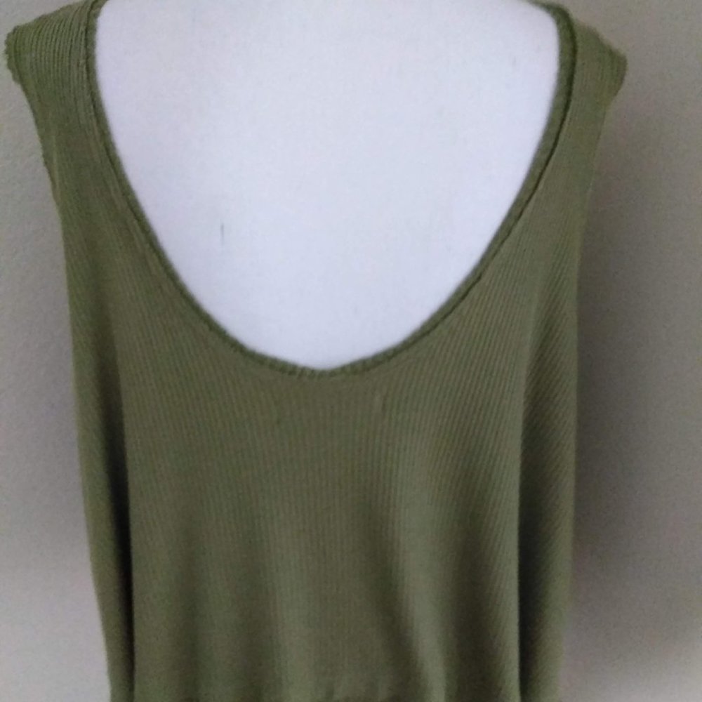 Free People Ribbed Boxy Tank Top - Picture 8 of 14